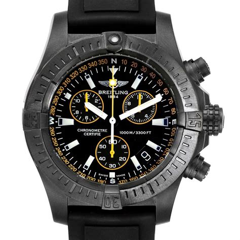 breitling avenger seawolf chrono blacksteel reloj|Breitling seawolf watch.